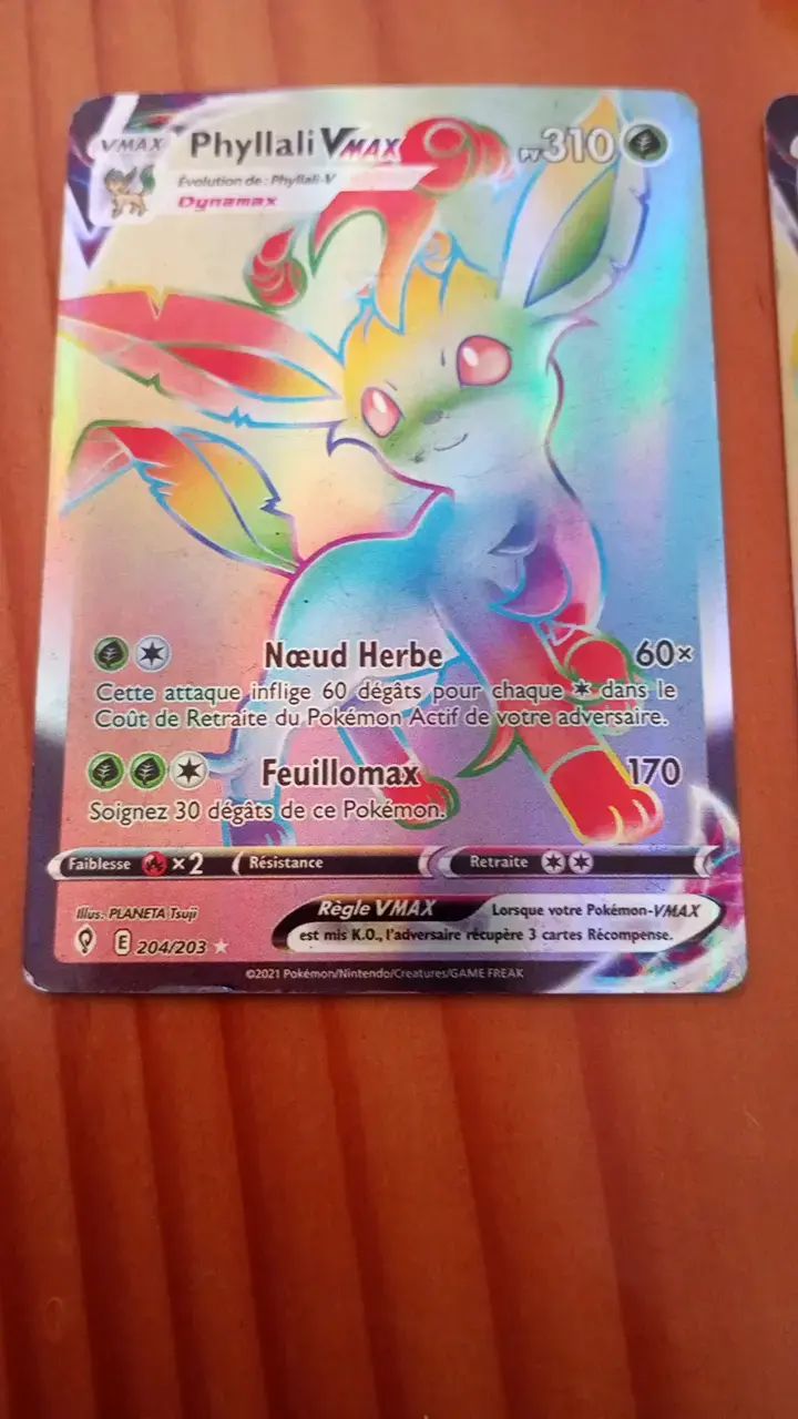 Cartas Pokémon VMAX holográficas - 2