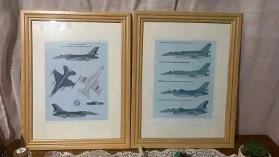 Cuadro con esquemas de pintura de aviones - miniatura 2