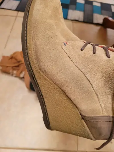 Botines de cuero Tommy Hilfiger marrón - miniatura 4