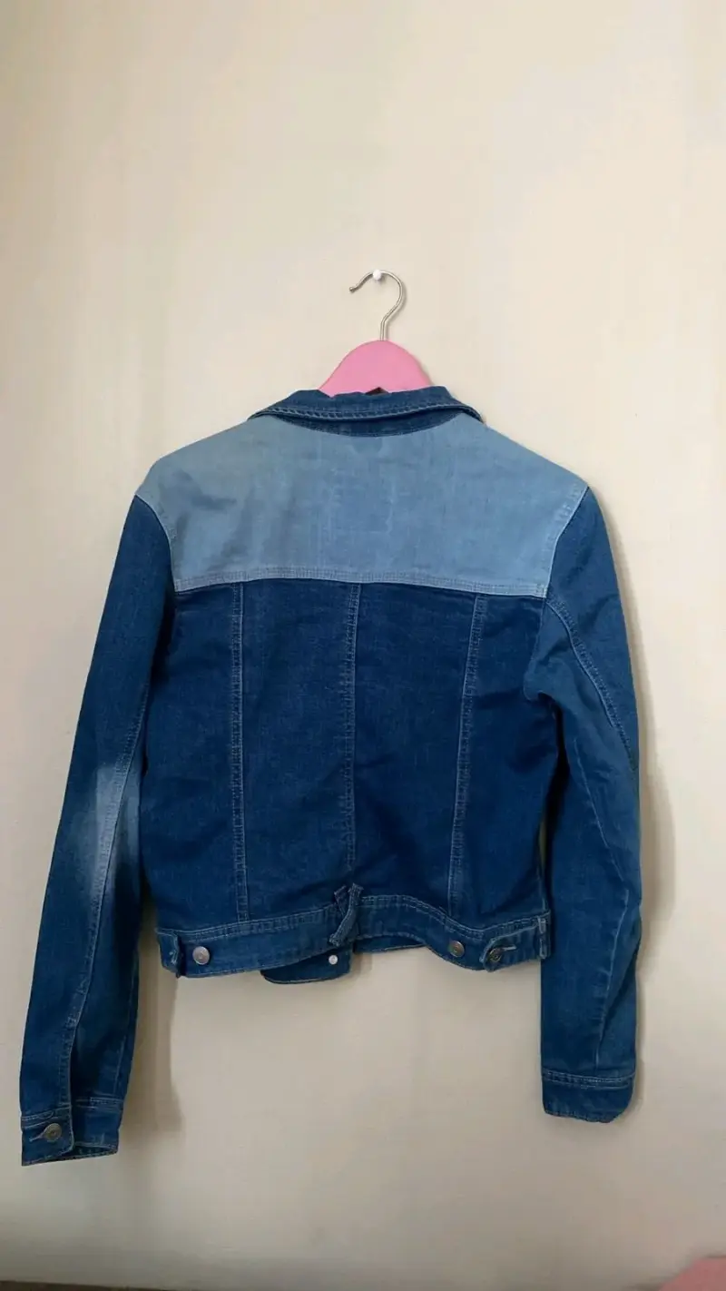 Chaqueta de mezclilla azul Index - 2
