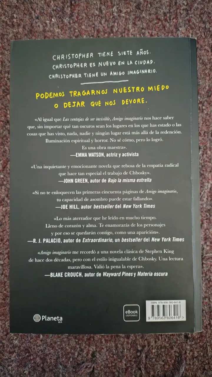 Libro 'Amigo Imaginario' de Stephen Chbosky - 2