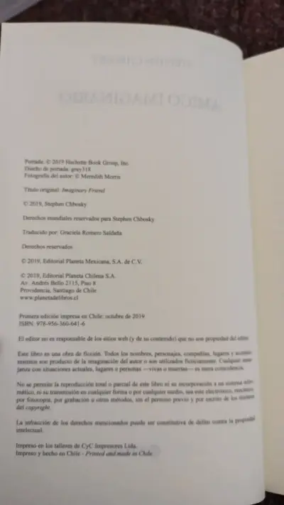 Libro 'Amigo Imaginario' de Stephen Chbosky - miniatura 3