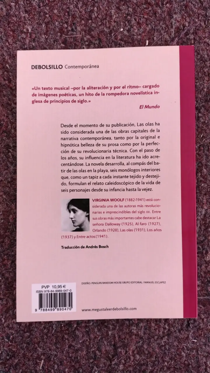 Libro 'Las olas' de Virginia Woolf - 2