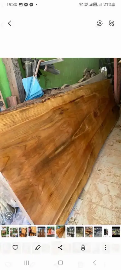 Tablas de madera natural para decoración - miniatura 3