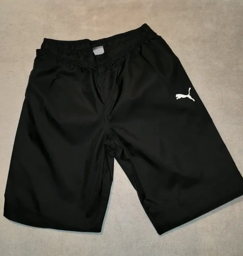 Pantalones deportivos Puma negros unisex - 2