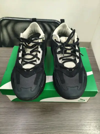 Zapatillas deportivas Puma efekt negras y blancas - miniatura 1