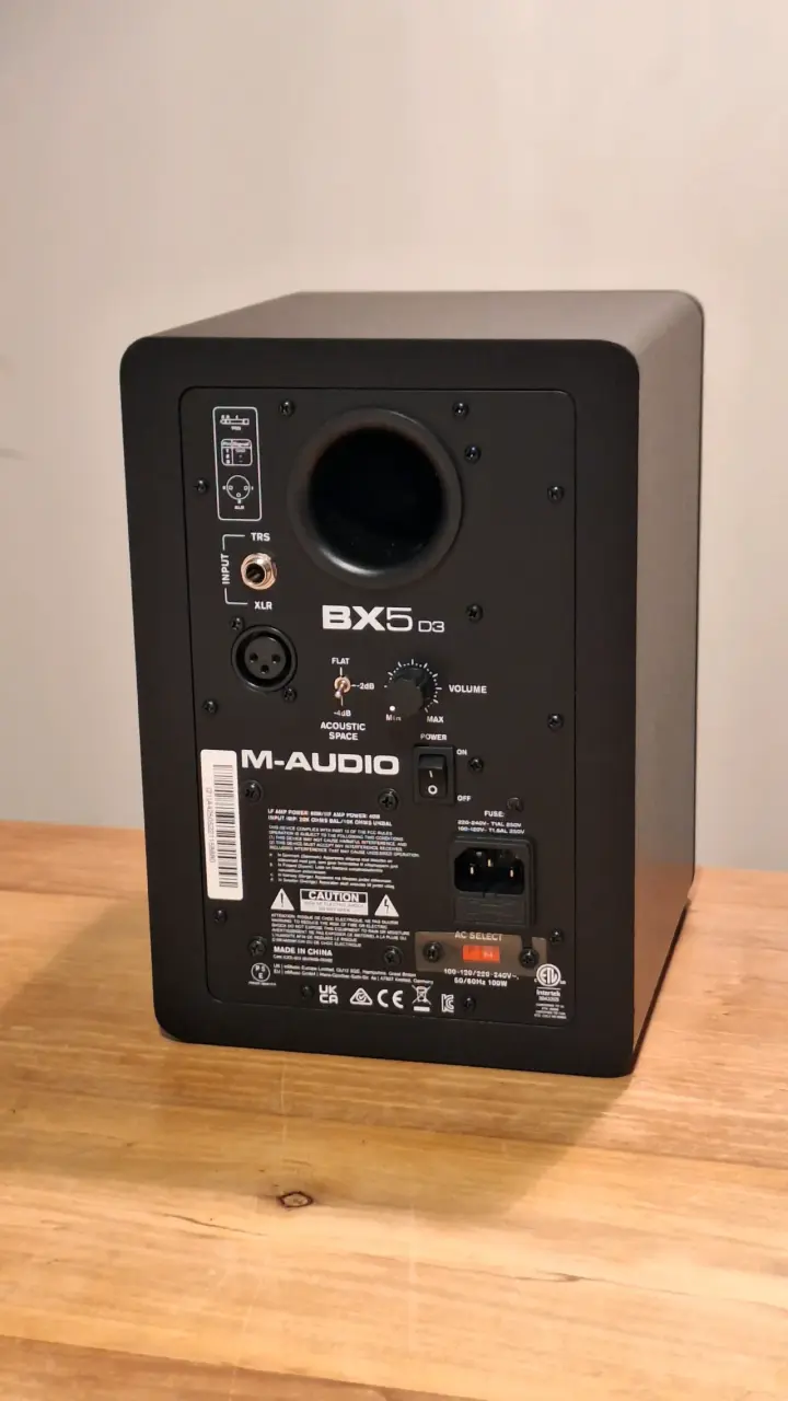 Parlante monitor de estudio M-Audio BX5 - 2