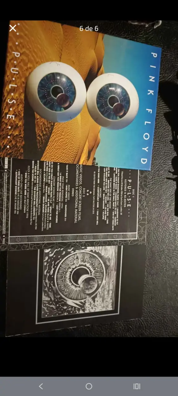 Box set Pink Floyd P.U.L.S.E restaurado - 6