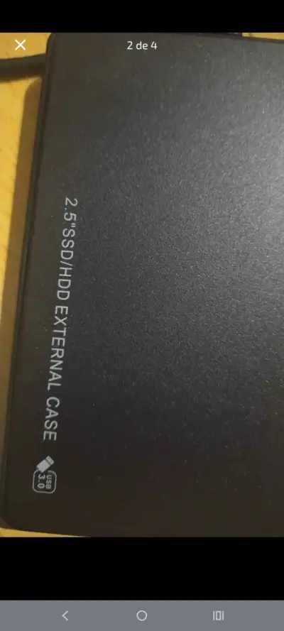 Disco duro externo USB 3.0 de 500GB - miniatura 3