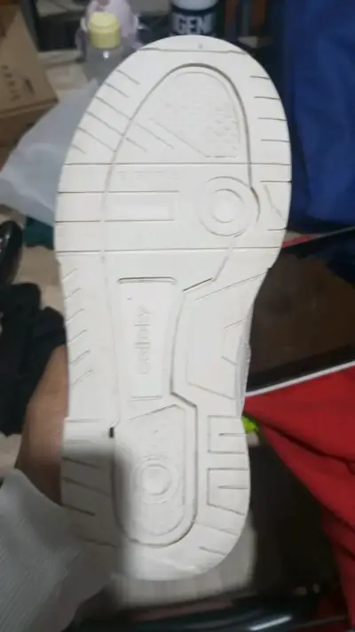 Zapatillas blancas de cuero Colgram - miniatura 2