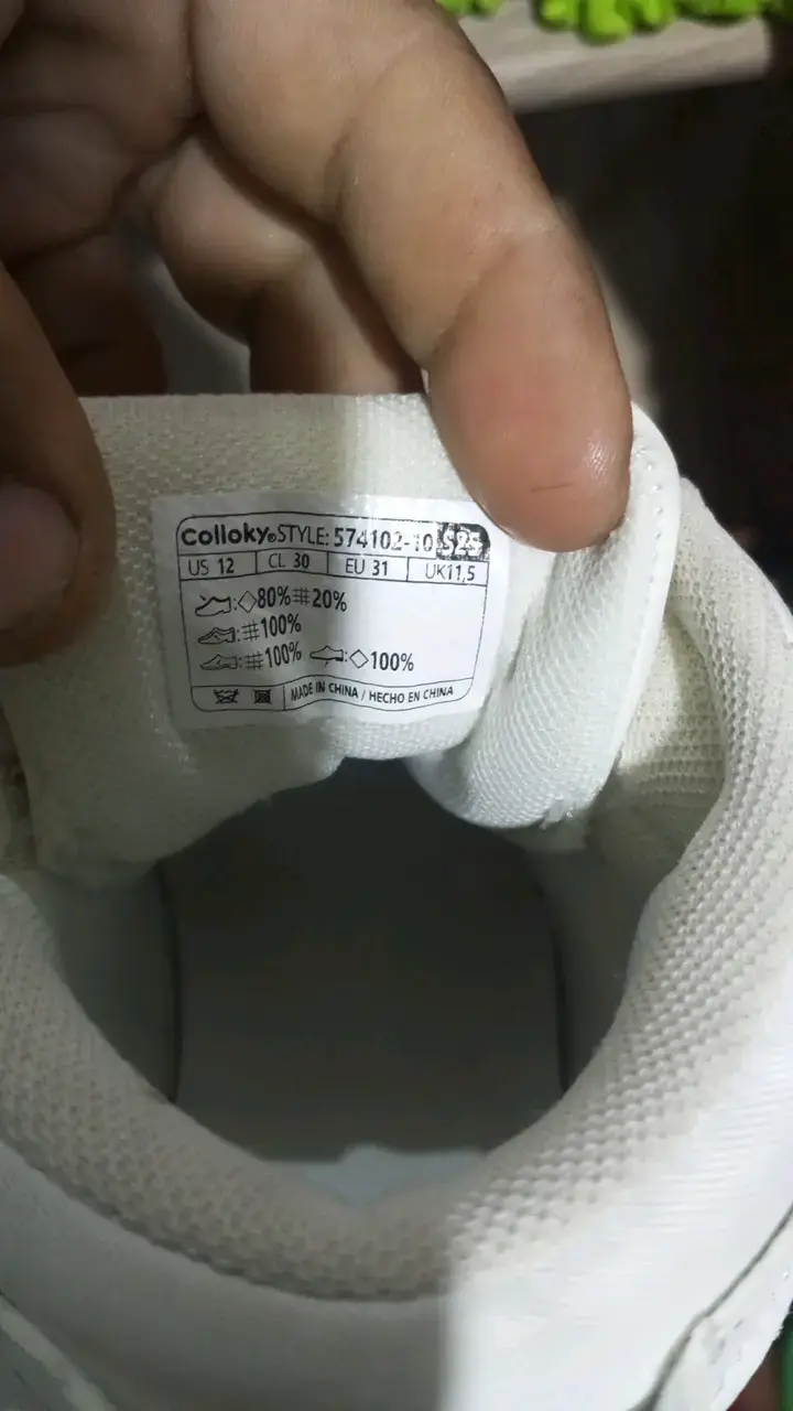 Zapatillas blancas de cuero Colgram - 3