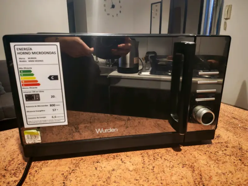 Horno microondas Wurden 20L 800W - 3