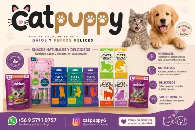 Snacks saludables para gatos y perros - miniatura 1