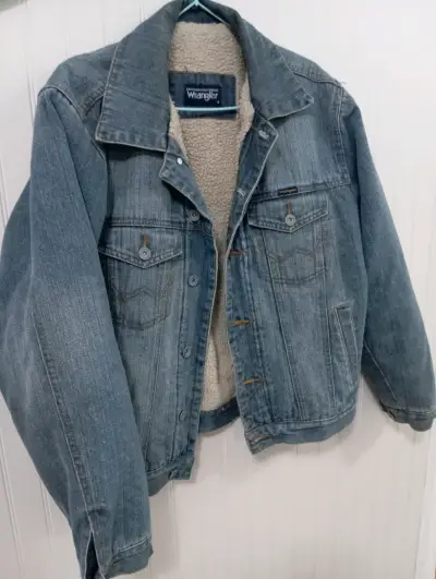 Chaqueta de mezclilla Wrangler con forro - miniatura 1