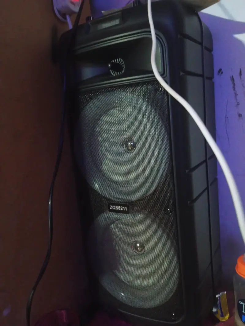 Parlante portátil ZQS8211 con doble woofer - 2