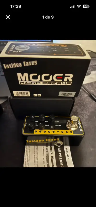 Mooer Micro Preamp Taxidea Taxus - miniatura 1