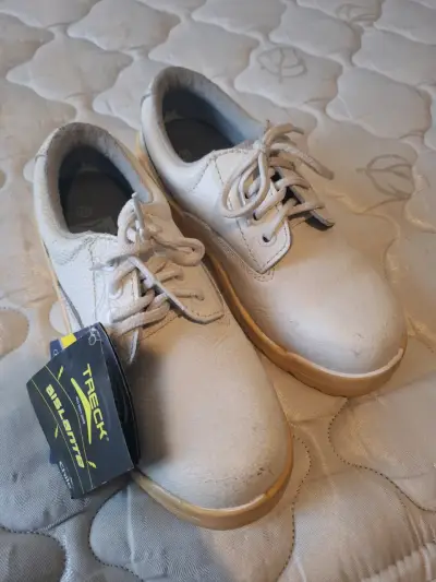 Zapatos de seguridad Treck blancos - miniatura 1