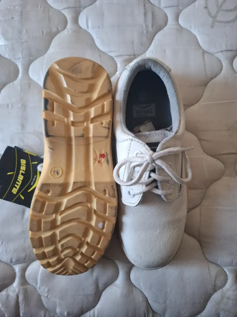 Zapatos de seguridad Treck blancos - 2