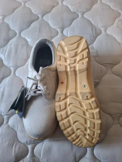 Zapatos de seguridad Treck blancos - miniatura 3
