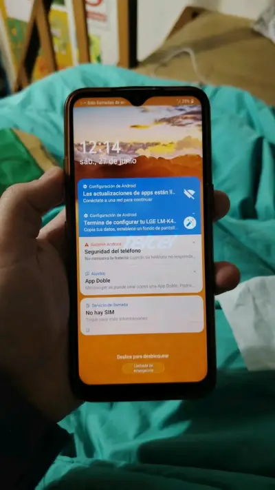 Smartphone LG K41s con pantalla táctil - miniatura 1