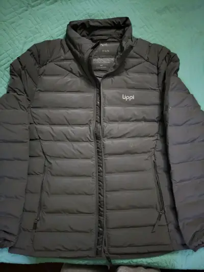Chaqueta acolchada negra Uppii para hombre - miniatura 1