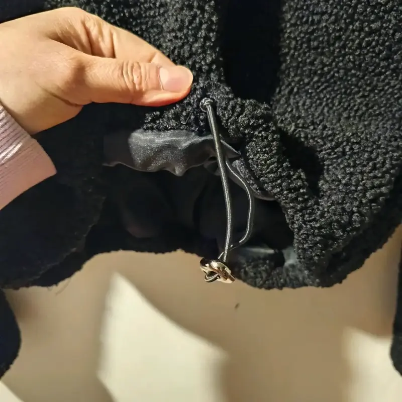 Peludito negra para mujer - 3