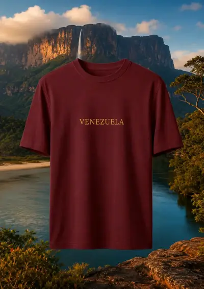 Polera negra con frase Salmo 23:4 - miniatura 2