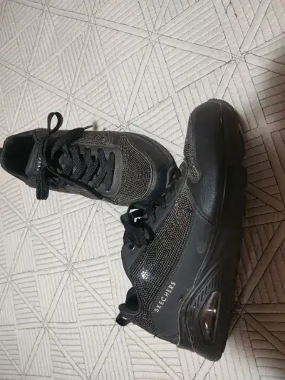 Zapatillas Skechers negras deportivas - miniatura 2
