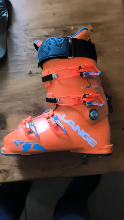 Bota de esquí Lange XT Free naranja - miniatura 1