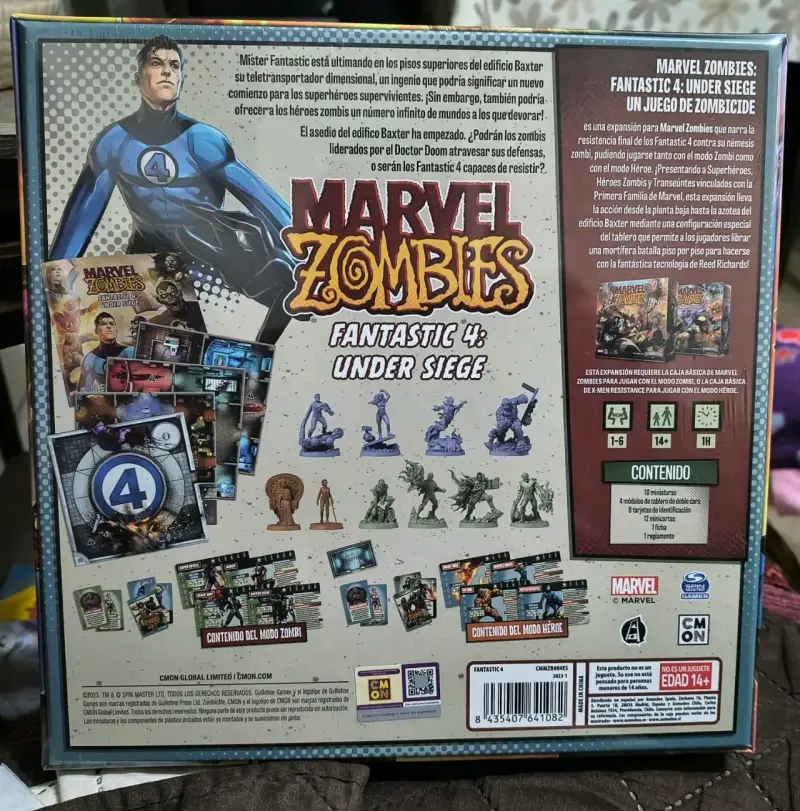 Expansión Marvel Zombies Fantastic 4 - 2