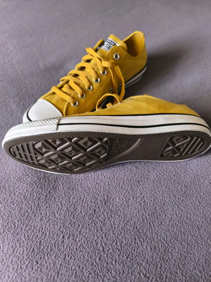 Zapatillas Converse Chuck Taylor amarillas mostaza - 3
