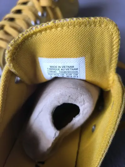 Zapatillas Converse Chuck Taylor amarillas mostaza - miniatura 5