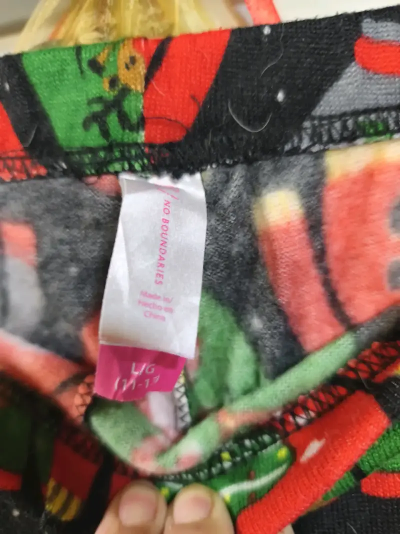 Leggings navideños con estampado festivo - 2
