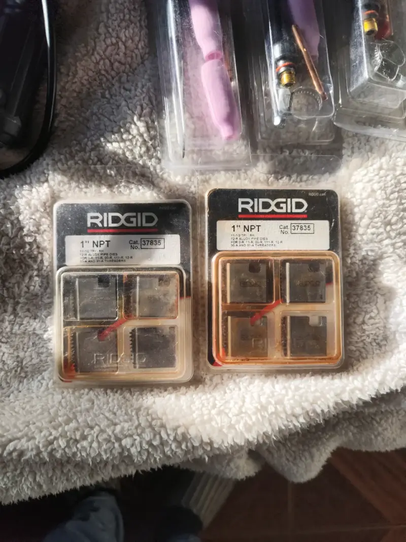 Antorcha TIG con accesorios Ridgid - 3