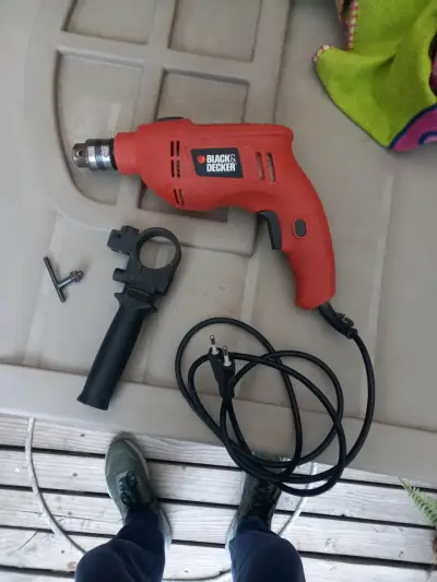 Taladro eléctrico Black & Decker naranja - miniatura 2