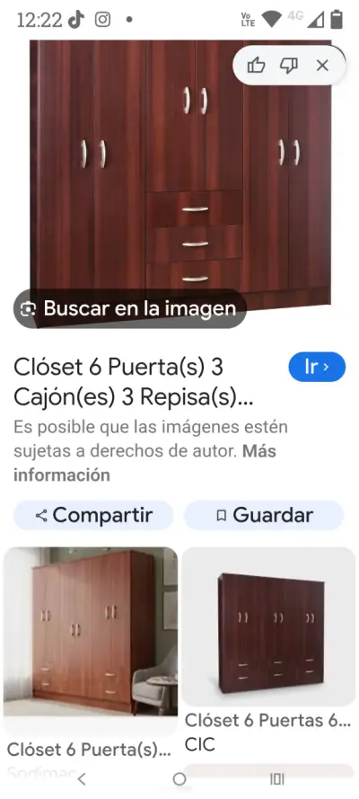 Clóset de madera - miniatura 2