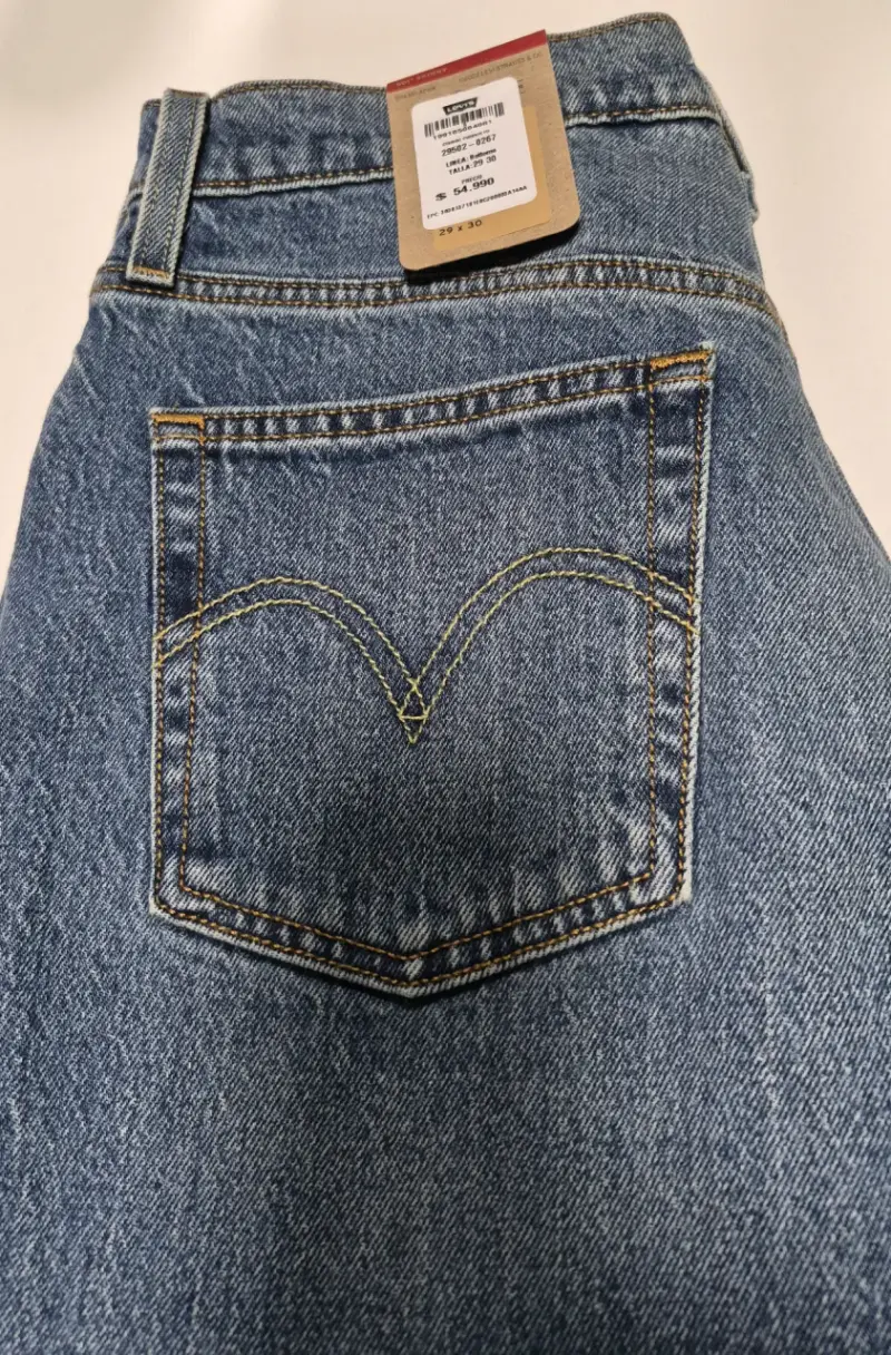 Jeans Levi's 501 clásicos azul - 2