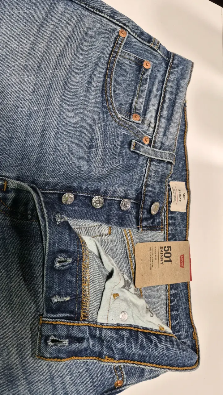 Jeans Levi's 501 clásicos azul - 5