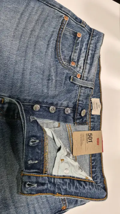 Jeans Levi's 501 clásicos azul - miniatura 5