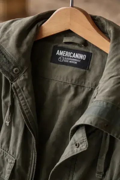 Parka verde Americano Outerwear - miniatura 2