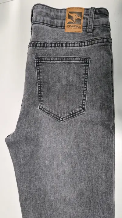 Jeans gris Doo Australia para mujer - miniatura 1