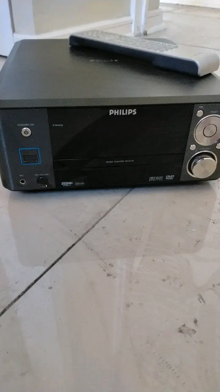 Micro teatro Philips MCD710 con parlantes - 6