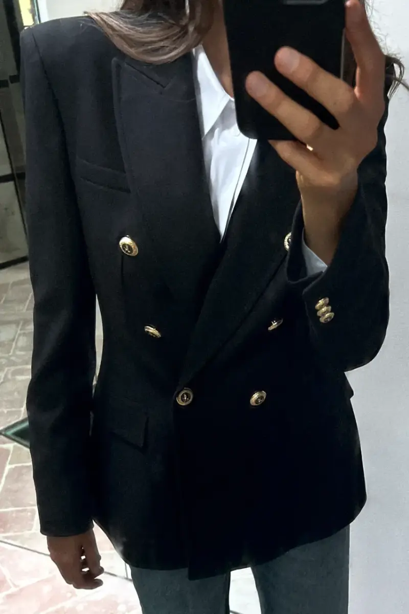 Blazer negro zara XS - 1