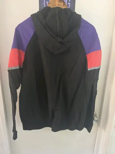 Chaqueta cortaviento vintage BC multicolor - miniatura 3