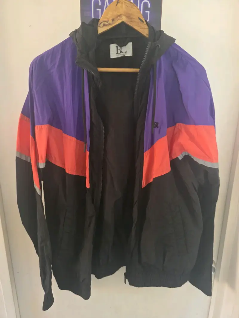 Chaqueta cortaviento vintage BC multicolor - 4