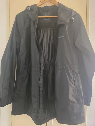 Parka negra impermeable Haka Honu - miniatura 1