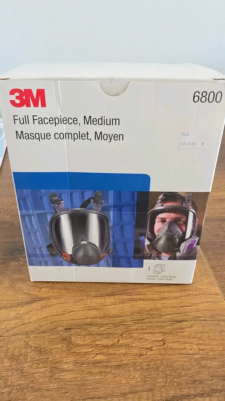 Máscara facial completa 3M 6800 mediana - 1
