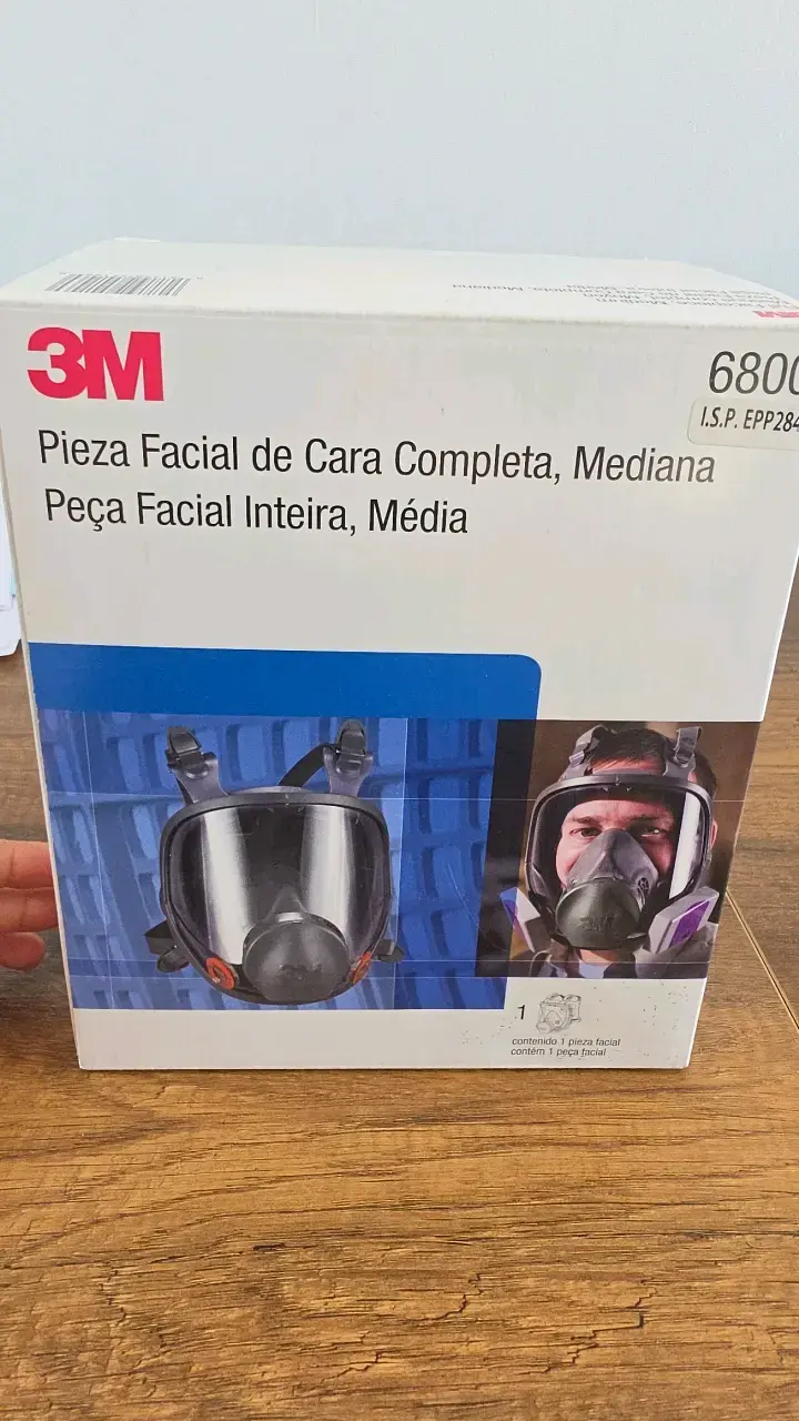 Máscara facial completa 3M 6800 mediana - 2