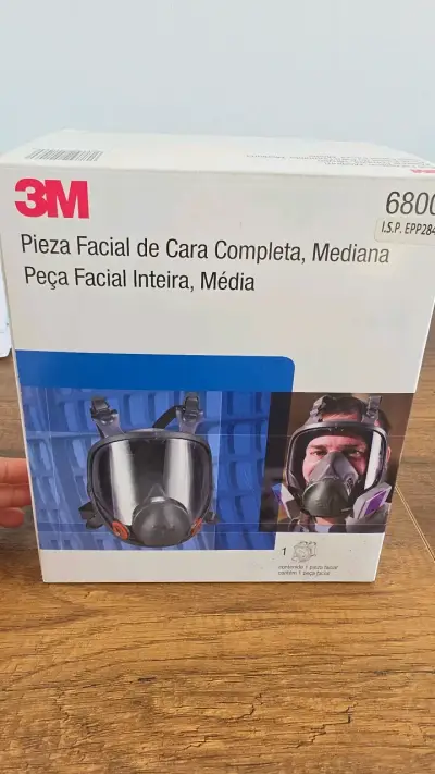 Máscara facial completa 3M 6800 mediana - miniatura 2