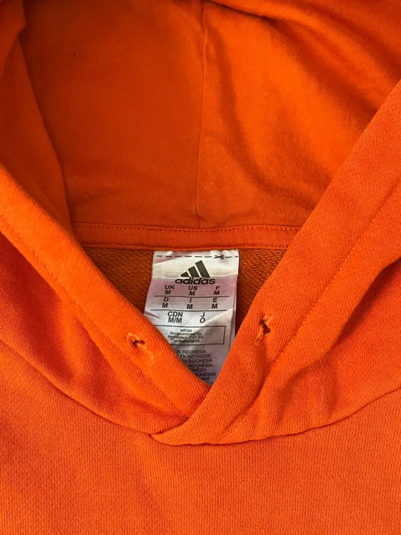 Polerón Adidas con capucha naranja - 2